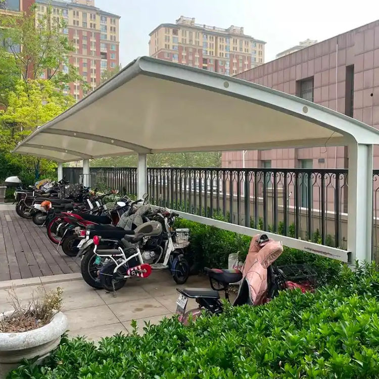 巨野县膜结构电动车棚